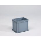 E-line Normbox Stapelbare Kunststoffbehälter 400x300x325mm 30 L, Grau PP Virgin