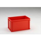 E-line Normbox Stapelbare Kunststoffbehälter 600x400x325mm 60 L, Rot PP Virgin