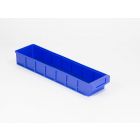 Kunststoffkleinteilebox 600x152x83 blau