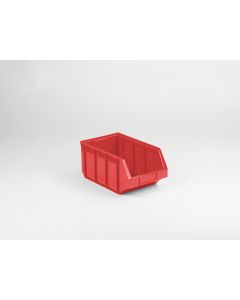 Sichtlagerkasten 345/300x205x164mm, stapelbar, Farbe rot 12,0L
