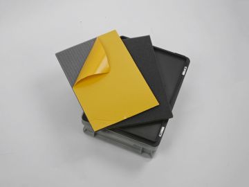 Schaumset 355x255x5 mm für Boden und Deckel Behälter 400x300 mm