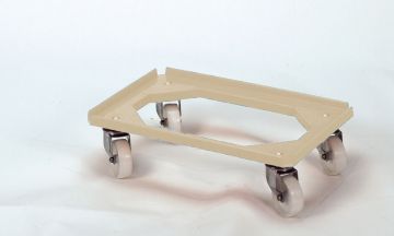 Kunststoffuntersetzwagen 600x400, beige