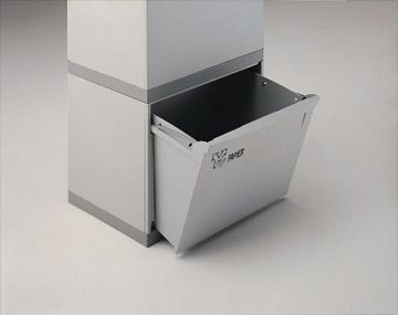 Modul 30 Liter mit Kippeimer und Henkel, grau