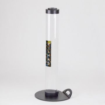 Batteriebehälter ø120x800mm ±9 Liter, transparent