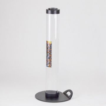 Batteriebehälter ø120x800mm ±9 Liter, transparent