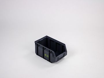Storefix stapelbare Sichtlagerkasten 237/205x144x123mm, 4,5L, PE-R schwarz