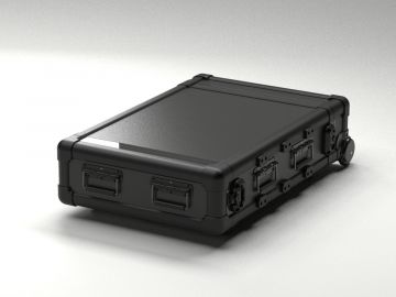 Exo Rack Case 19" DoubleDoor, 4U, Schwarz, R8800, Professionell, Stapelbar