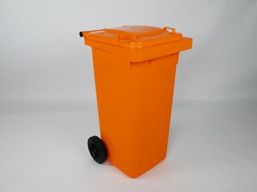 Orange Tonne 120 liter, 480x550x940 mm