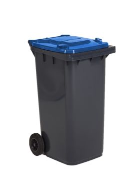 Mülltonne 240 liter grau, 580x740x1070 mm