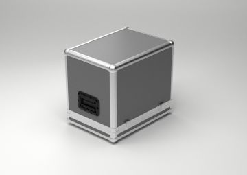 Smart Case, 48L Volumen, Grau, Leicht, Vielseitig, Ästhetisch