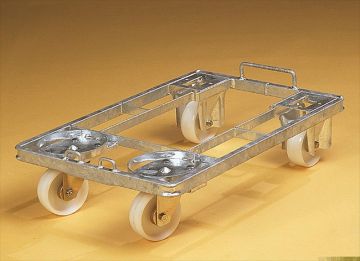 Transportroller für WA700 auf 4 Gummi Laufrollen