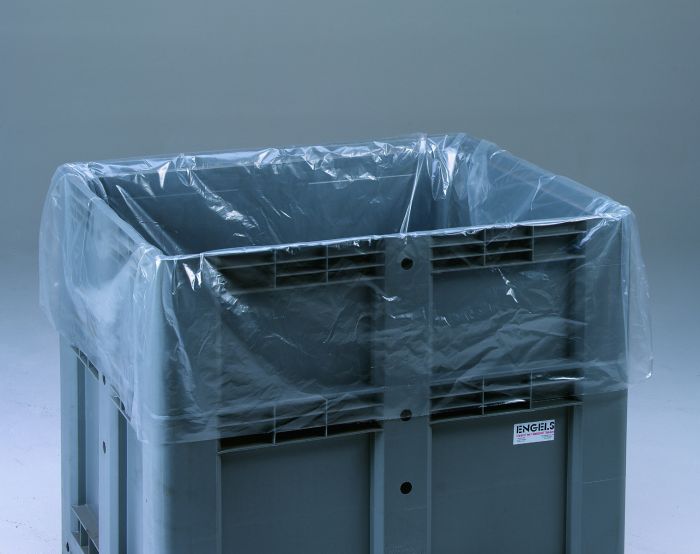 transparente Kunststoffsacke auf Roll, 50mu, für Palettenbox 1200x1000 mm (25 St.)