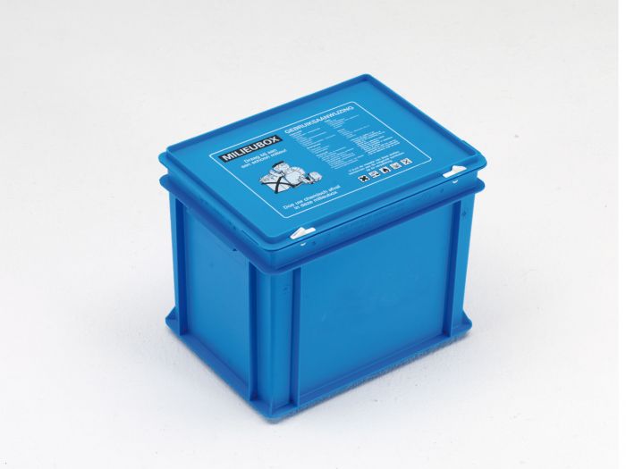 Milieubox met snapsluitingen