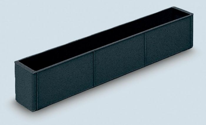 Leitfähige Euronorm-Einsatzkästen 555x89x99mm (lxbxh) ESD