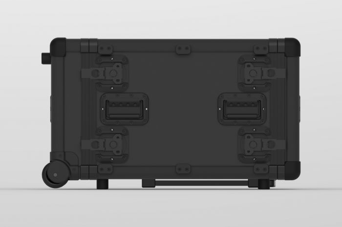 Exo Rack Case 19" DoubleDoor, 8U, Schwarz, Vulcan, IP*6, Professionell