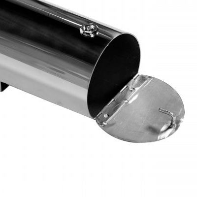 runder Wandascher ø11x50cm, 1l, dunkelgrau