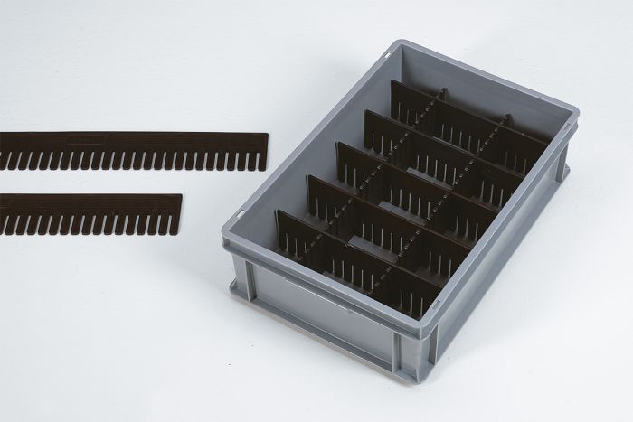Lock-IT Steckleiste MINI 100 255x40x5 mm, schwarz