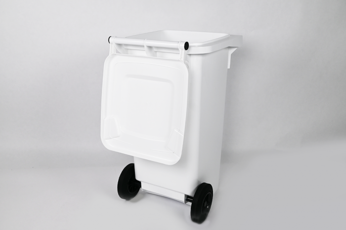120 liter mülltonnen  Weiß
