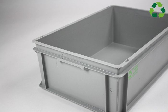 E-line Normbox stapelbare Kunststoffbehälter 600x400x220 mm, 40L PP recycle