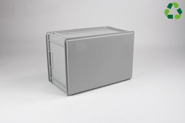 E-line Normbox stapelbare Kunststoffbehälter 600x400x325 mm, 60L PP recycle
