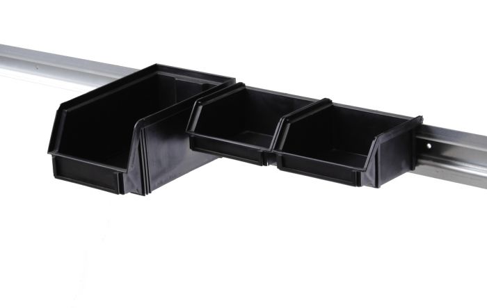 Depofix-Behälter Typ 5,   ESD-Ausführung  160 x 95 x 75 mm