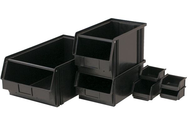 Depofix-Behälter Typ 5,   ESD-Ausführung  160 x 95 x 75 mm