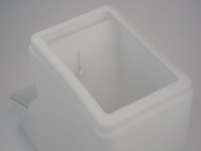Zutatenspender 24 Liter mit Auflagedeckel und transparenter Entnahmeklappe