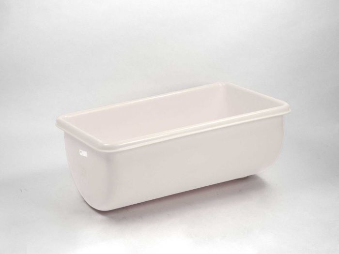 Kunststoffspülbehälter 145 lt, weiß