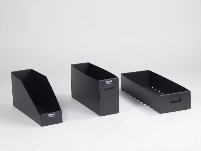 Hohlkammerplastik Lagerkästen 280x180x105/70 mm pro Karton/ 25 Stück