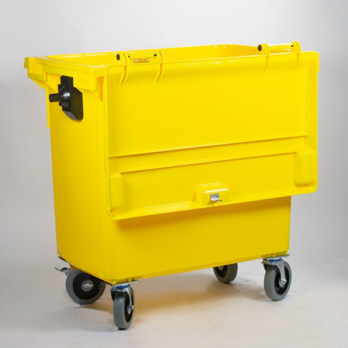 Krankenhausabfallcontainer mit 4 Rädern, 660 l, mit UN-Zulassung (pro Stück)