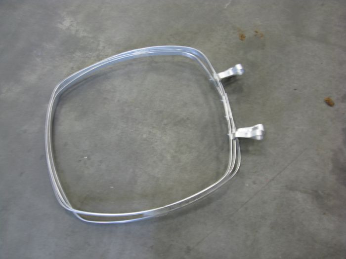 Klemmring für Müllsack für MGB 240 mit 2 Scharnieren