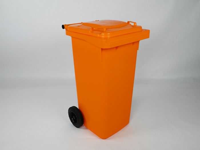 Orange Tonne 120 liter, 480x550x940 mm