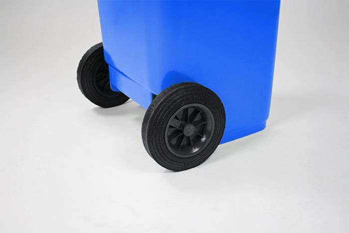 2-Rad Mülltonne MGB 140 L, Blau, Qualität nach DIN, 480x550x1070 mm