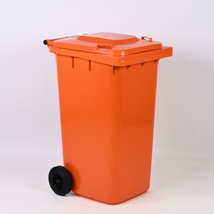 2-Rad Mülltonne MGB 240 L, Rot, Qualität nach DIN, 580x740x1070 mm