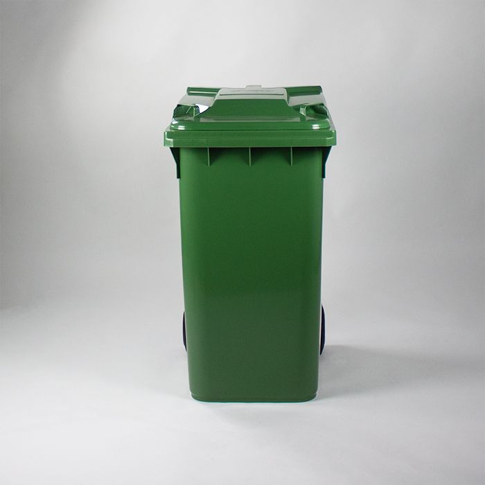 2-Rad Mülltonne MGB 360 L, Grün, Qualität nach DIN, 600x890x1100 mm