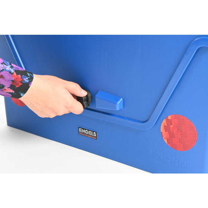 Modulare Lieferbox 92 Liter, blau