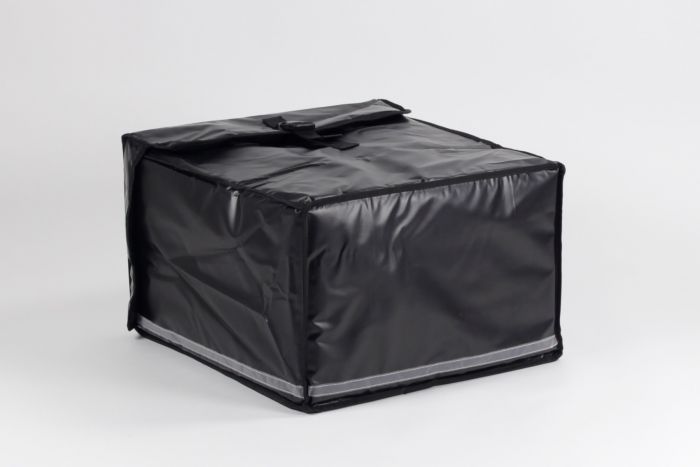 Pizzaliefertasche, 64 Liter schwarz