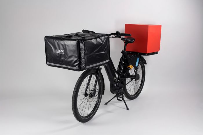 Pizzaliefertasche, 64 Liter schwarz