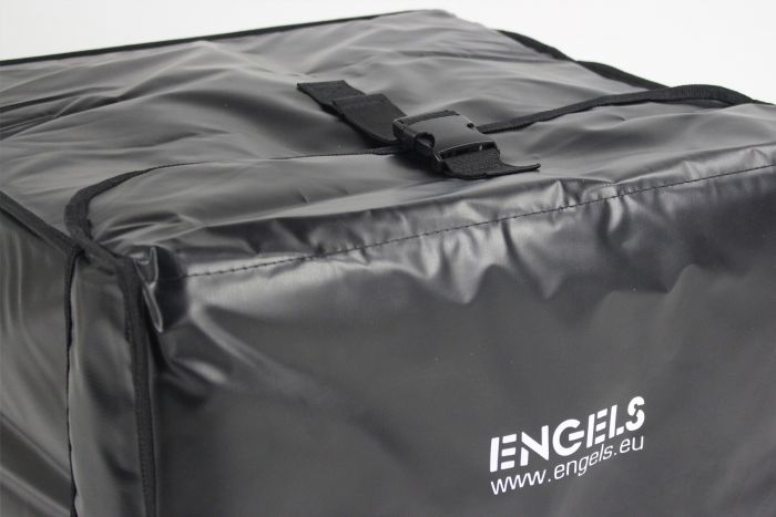 Pizzaliefertasche, 64 Liter schwarz