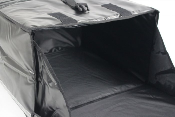 Pizzaliefertasche, 64 Liter schwarz