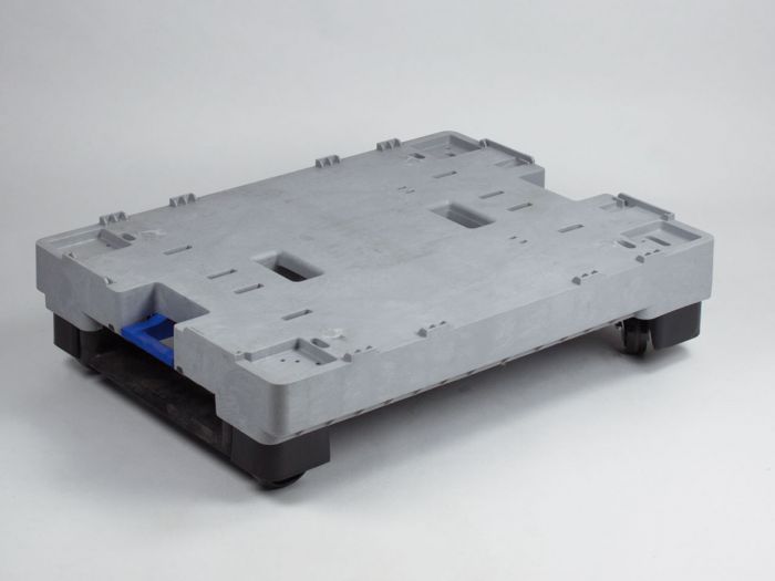 Mehrweg-Ladungsträger 800x600x196 mm auf 2 Kufen