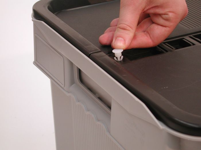 Distributionsbehälter 25L grau