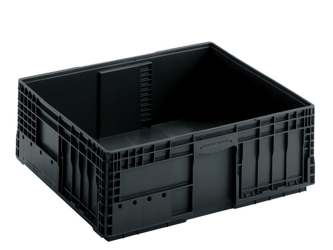 Eurobehälter 800x600x320 Mm – Grau, 168 Liter, S Produktbild-Vorschau 4