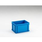 E-line Normbox Stapelbare Kunststoffbehälter, Euronorm 400x300x220 mm, Blau PP Virgin