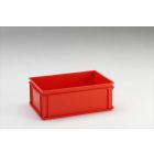 E-line Normbox Stapelbare Kunststoffbehälter 600x400x220mm 40 L, Rot PP Virgin