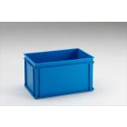 E-line Normbox Stapelbare Kunststoffbehälter 600x400x325mm 60 L, Blau PP Virgin