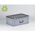 E-Line Kunststoffkoffer, 60x40x23,5cm, mit 1 Griff, PP Regranulat