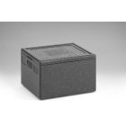 EPP Thermobox,  525x430x345 mm, 48 ltr, mit Deckel, schwarz